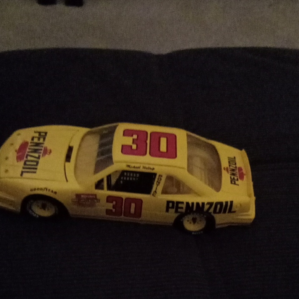 Yellow Toy Race Car
